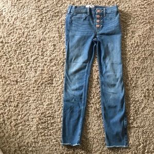 Abercrombie kids high rise Jean leggings